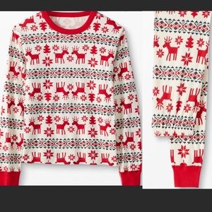 Hanna Andersson kids Holiday X-mas 2 piece 6-12 MONTHS- LAST ONE AVAILABLE!